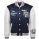 True Religion Good Life Varsity Bomber Jacket - Navy/Sapphire