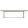 Normann Copenhagen Panel Creme/Dark Brown Matbord 90x300cm