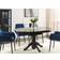 Beliani Extending Akron Black Dining Table 150cm