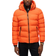 Superdry Men's Hooded Sports Puffer Jacket - Flame Orange