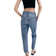 H&M Slim Mom High Ankle Jeans - Denim Blue