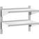 vidaXL Stainless Steel Silver Vägghylla 75cm