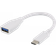 Deltaco 10W 3A 3.1 Gen1 USB C - USB A Adapter M-F 0.2m