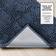 Hearth & Harbor Super Plush Chenille Blue 66.0x111.8cm
