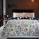 Catherine Lansfield Halloween Ghosts Reversible Duvet Cover Black, White (200x135cm)