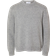 Selected Relaxed Fit Knit Sweater - Light Grey Melange