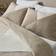 Catherine Lansfield Cosy Larsson Geo Fleece Duvet Cover Beige (231.1x221cm)