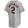 Nike Alex Bregman Houston Astros Gray Road Replica Player Name Jersey