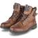 Mustang Lace Up Boot - Cognac