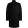 HUGO Wool Blend Coat In a Regular Fit - Black