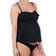 Cache Coeur Bloom Maternity Tankini Black