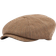 Barbour Fyne Tweed Baker Boy Cap - Sand