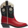 Coach Aria Cowboy Boot - Black/Red