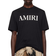 Amiri Black Bonded-Logo T-Shirt Black