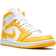 Nike Mid Sneakers Damen Leder/Gummi/Textil Gelb