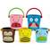 Skip Hop Zoo Stack & Pour Buckets 5-Pack