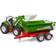 Bruder Roadmax Tractor with Front Loader and Tipping Trailer 03452