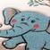 Paco Home Jungle Animals Rug 120x170cm