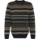 Barbour Case Fair Isle Jumper - Black Marl