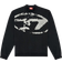 Diesel S-boxt-n5 Flocked Logo With Aged Effect Sweatshirt - Black