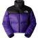 The North Face Nuptse Korte Jas Voor Dames - Peak Purple/TNF Black