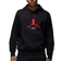 NIKE Jordan Essentials Men's Fleece Hoodie - Black/Gym Red