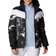 Columbia Women's Insulated Ski Jacket - White Lookup Print/Black/White