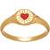 Maanesten Hayali Ring - Gold/Red/Transparent