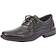 Rieker Square Toe Leather Shoes - Black