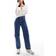 Bershka Comfort Fit Mom Jean - Authentic Blue