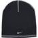 Nike Waffle Knit Dri Fit Reflective Swoosh Training Beanie Hat - Black/Grey