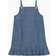 Ganni Heavy Denim Mini Dress - Tint Wash