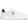 Calvin Klein Chunky Cupsole Mono Lth Sneakers - Bright White/Black