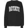 ROTATE Birger Christensen Sunday Heavy Crewneck Cotton Jersey Sweatshirt - Black