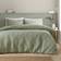 Catherine Lansfield Jacob Geo Soft Touch Duvet Cover Green (260x220cm)