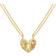 Maanesten Keeper Necklace - Gold/Transparent