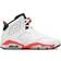 Nike Air Jordan 6 Retro GS - White/Infrared Black