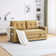 Ebern Designs Deymi Yellow Chenille Sofa 64.2" 2 Seater
