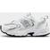 New Balance Sneakers - White/Silver Metallrosa