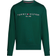 Tommy Hilfiger Logo Embroidery V-Neck Jumper - Ornamental Green