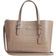 Coach Outlet Mollie Tote Bag 25 - Novelty Leather/Silver/Stone