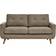 George Oliver Aucteraden Loveseat Camel Sofa 67.4" 2 Seater
