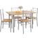 Casaria Paul Beech Spisegruppe 70x110cm 5st
