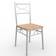 Casaria Paul Beech Tischgruppe 70x110cm 5Stk.