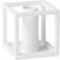 Audo Copenhagen Kubus 1 White Candle Holder 7cm