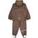 Mikk-Line PU Rainwear Overalls - Chocolate Chip (33145ML)