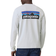 Patagonia Men's Long Sleeved P 6 Logo Responsibili Tee - White