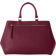 Dooney & Bourke Saffiano Zip Satchel - Bordeaux