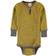 Engel Baby Body L/S - Saffron/Walnuss (729530-1875E)