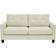 Ebern Designs Modern Cream Sofa 70" 2 Seater